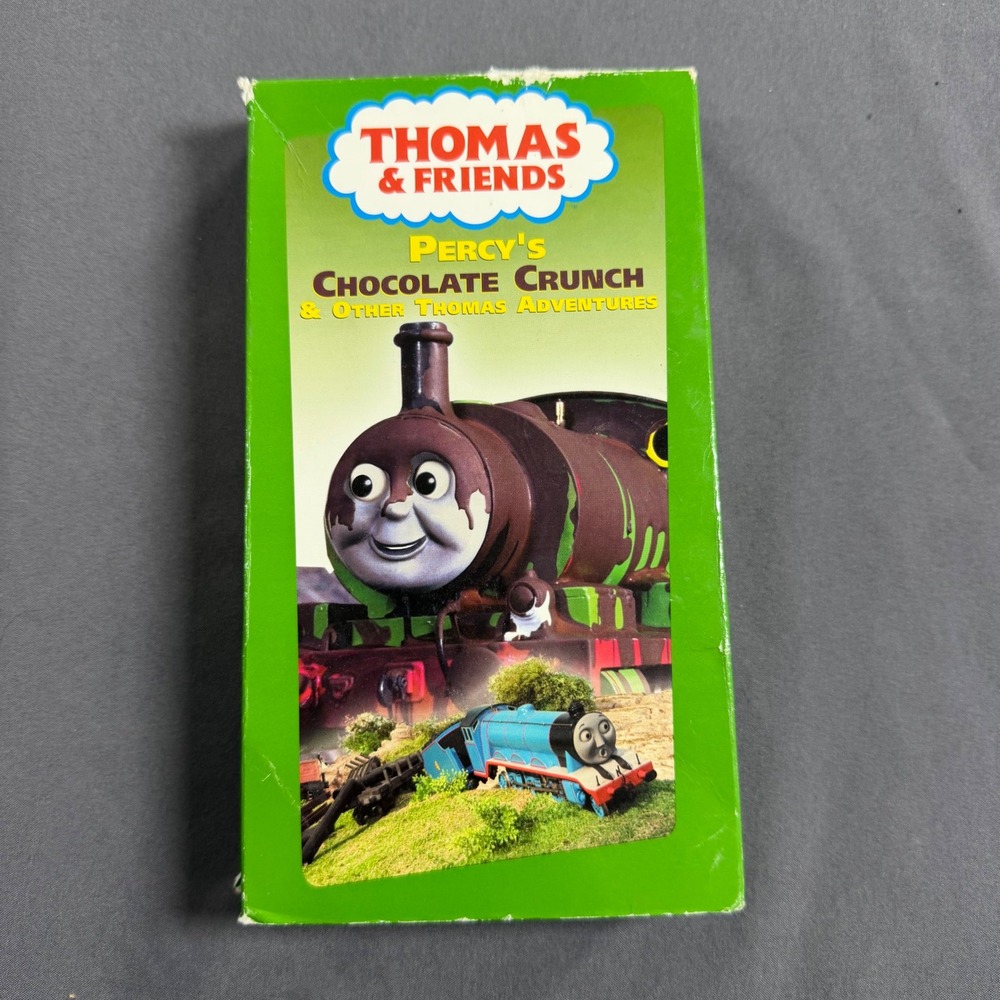 Thomas & Friends Percy's Chocolate‎ Crunch & Other Thomas Adventures VHS 2003